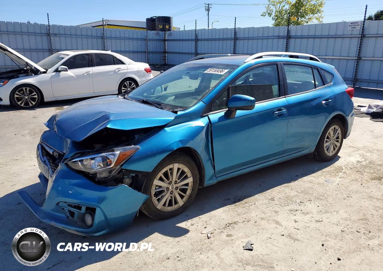 2018 Subaru Impreza Premium Plus VIN:4S3GTAD67J3744012 - 1