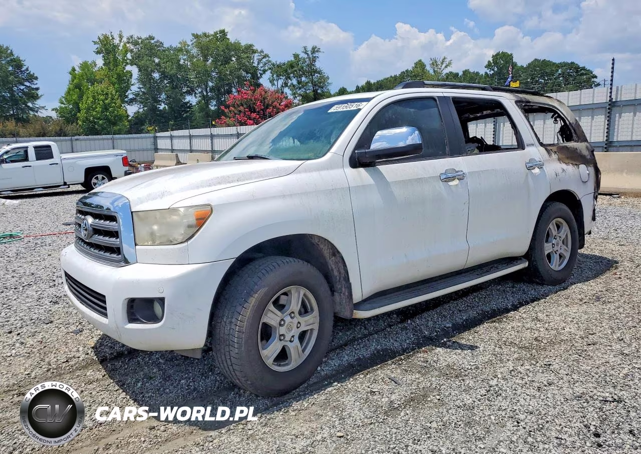 2008 Toyota Sequoia Limited VIN:5TDZY68A58S012735 - 1