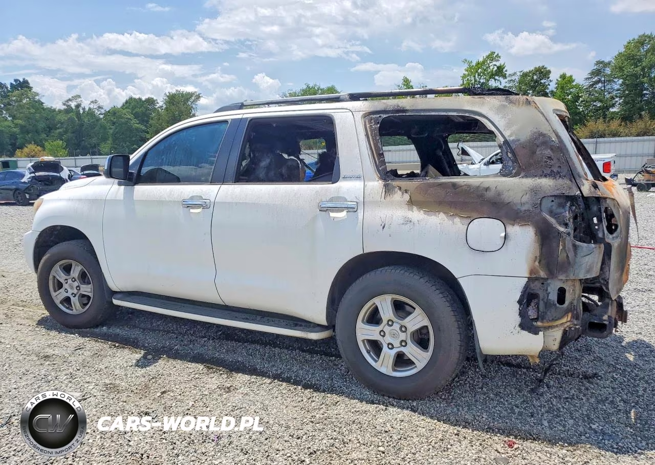 2008 Toyota Sequoia Limited VIN:5TDZY68A58S012735 - 2