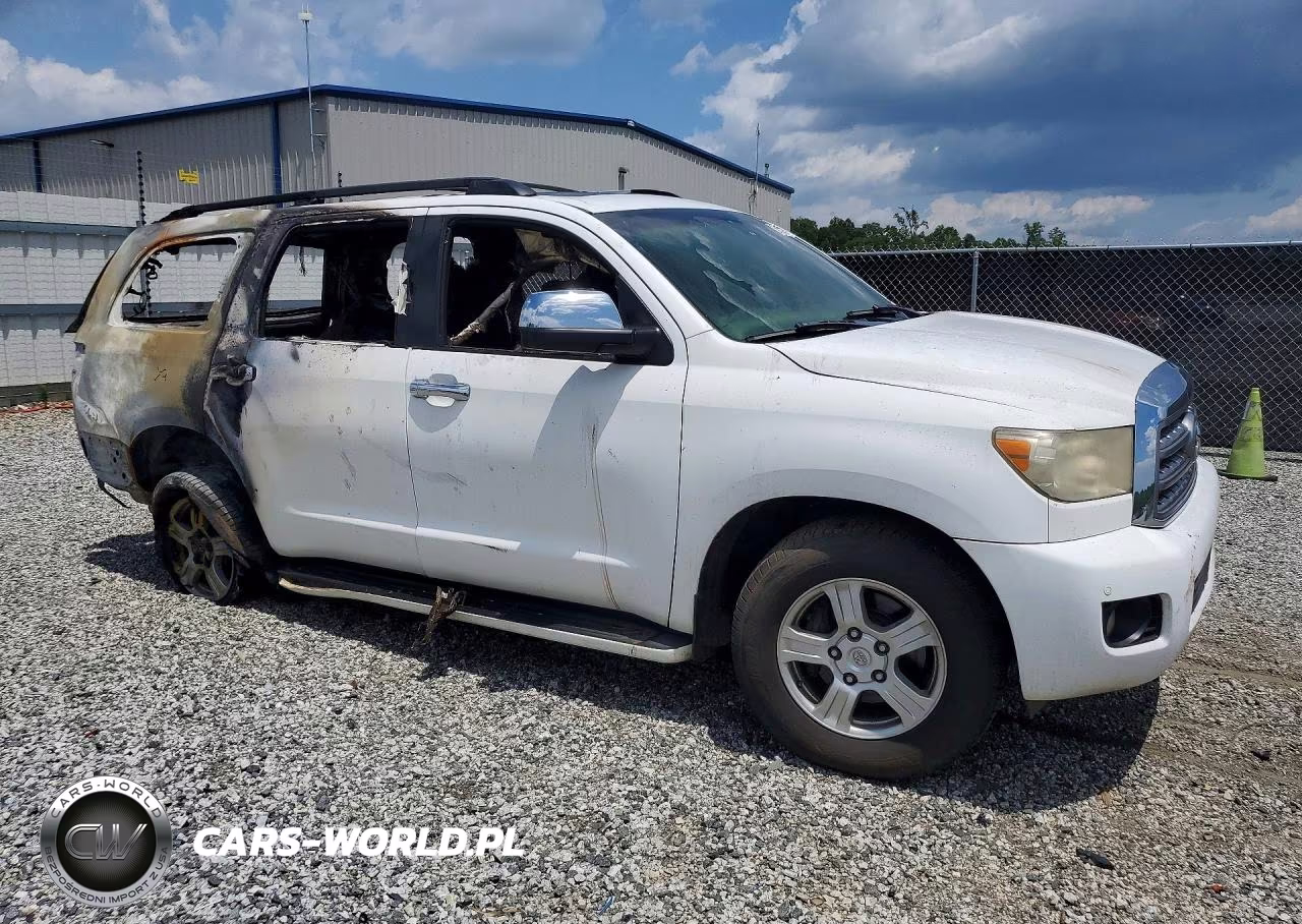 2008 Toyota Sequoia Limited VIN:5TDZY68A58S012735 - 4