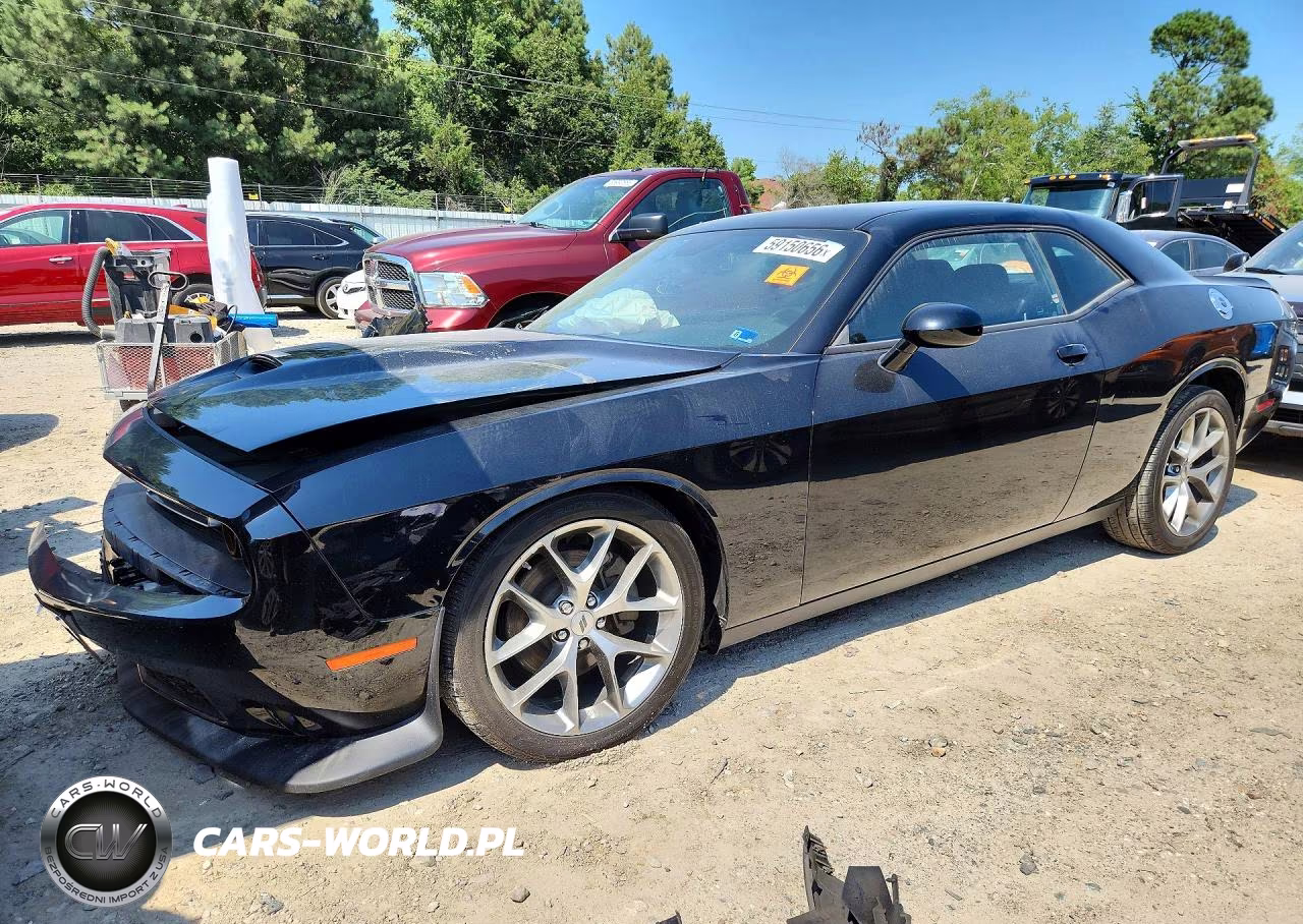 2022 Dodge Challenger Gt VIN:2C3CDZJG9NH237742 - 1