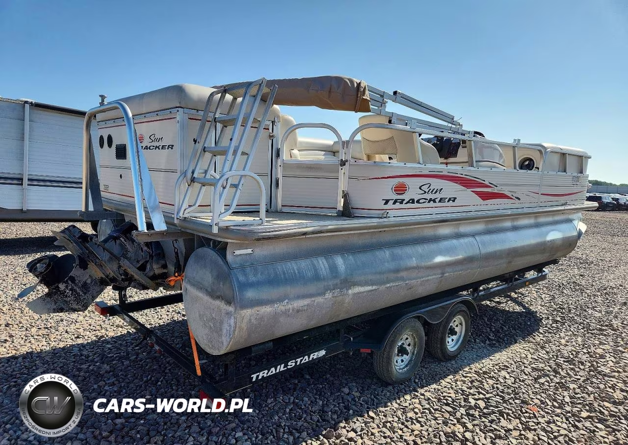 2006 Sun Tracker Boat Regency - Pontoon Boat VIN:BUJ07594J506 - 4