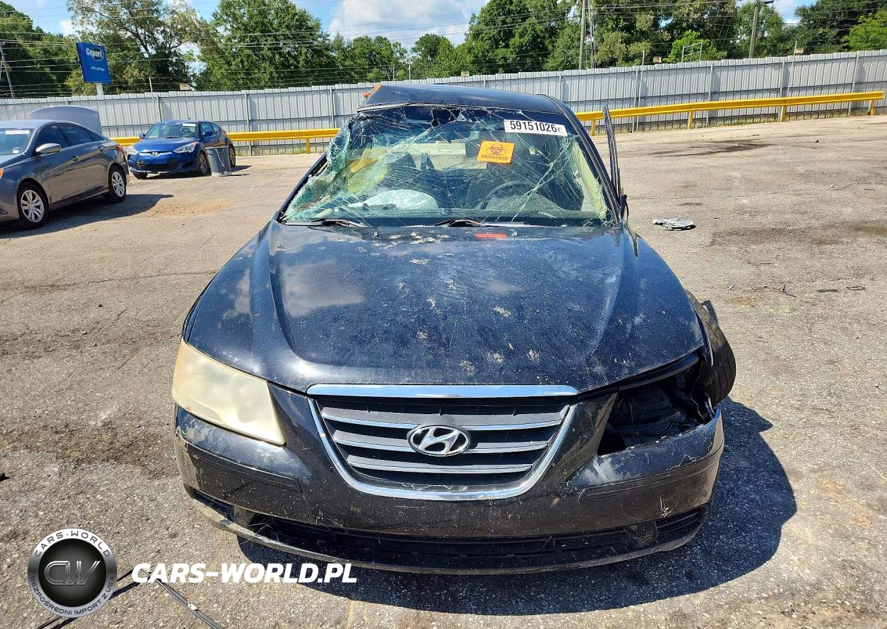 2009 Hyundai Sonata Gls VIN:5NPET46C89H410499 - 5