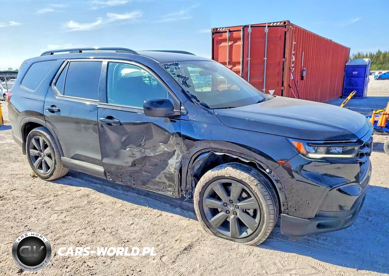 2025 Honda Pilot Sport VIN:5FNYG2H31SB024403 - 4