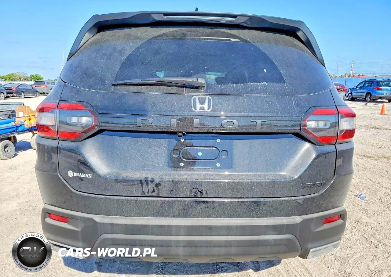 2025 Honda Pilot Sport VIN:5FNYG2H31SB024403 - 6