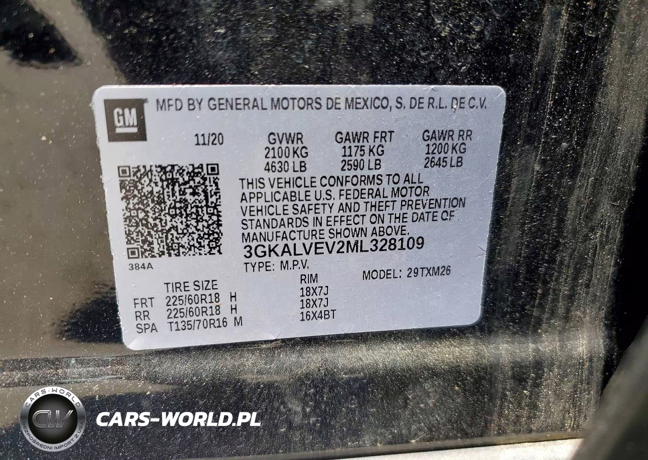 2021 GMC Terrain Slt VIN:3GKALVEV2ML328109 - 13