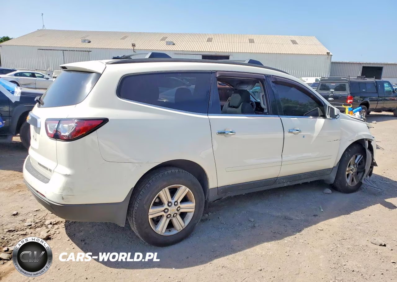 2013 Chevrolet Traverse Lt VIN:1GNKRGKD5DJ119158 - 3