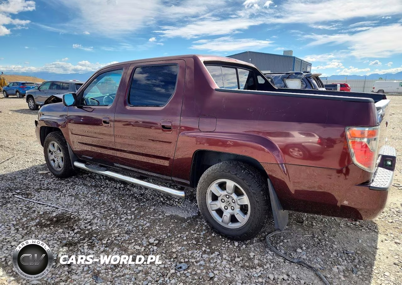 2007 Honda Ridgeline Rtx VIN:2HJYK16347H527657 - 2