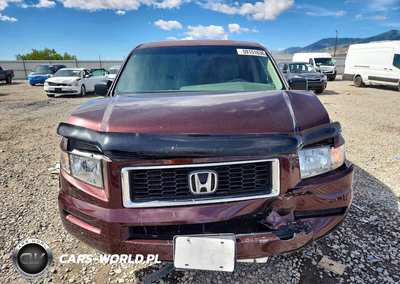 2007 Honda Ridgeline Rtx VIN:2HJYK16347H527657 - 5