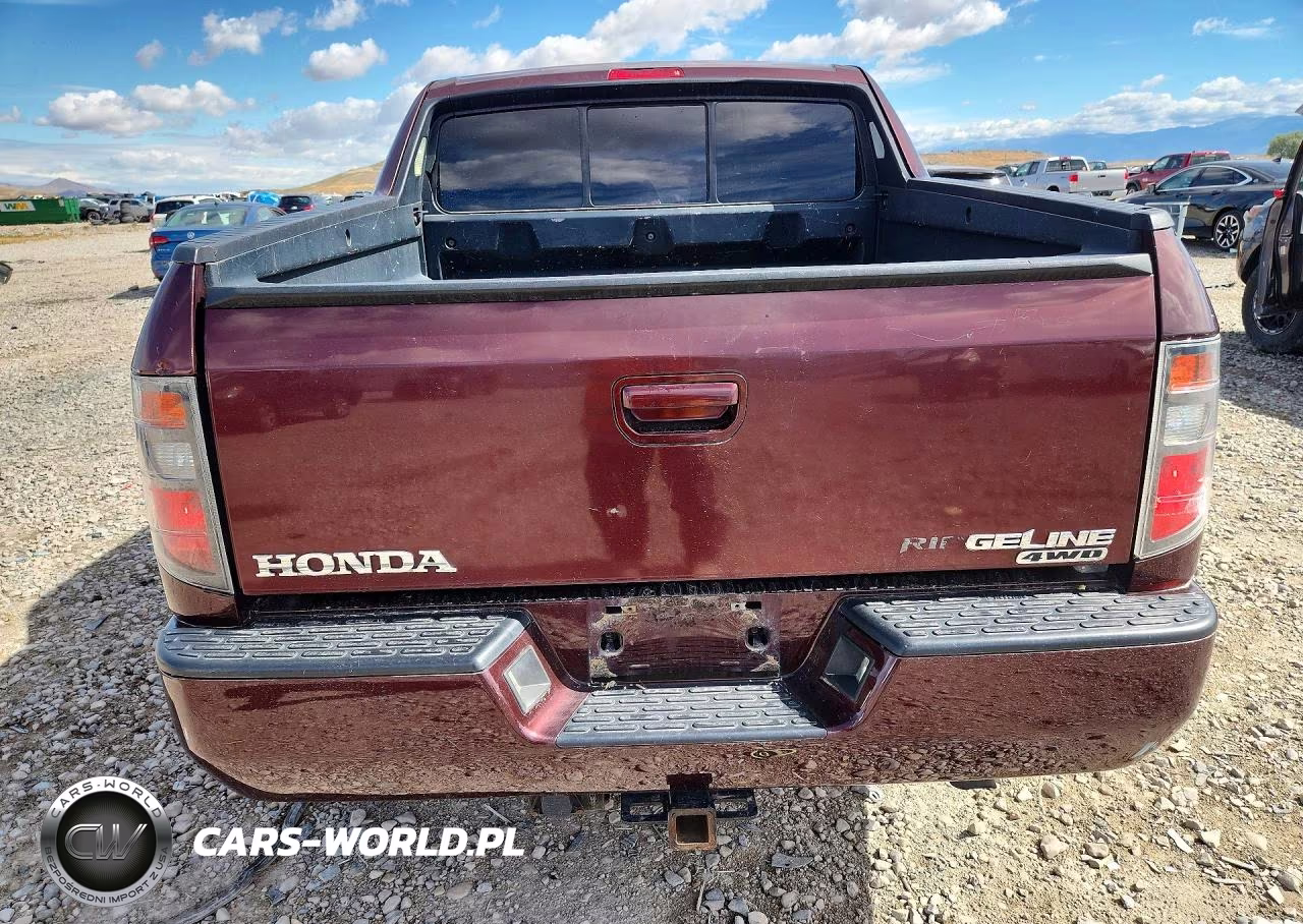 2007 Honda Ridgeline Rtx VIN:2HJYK16347H527657 - 6