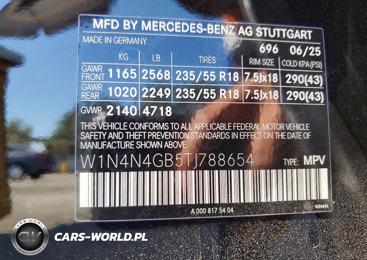 2026 Mercedes-Benz Gla 250 VIN:W1N4N4GB5TJ788654 - 13