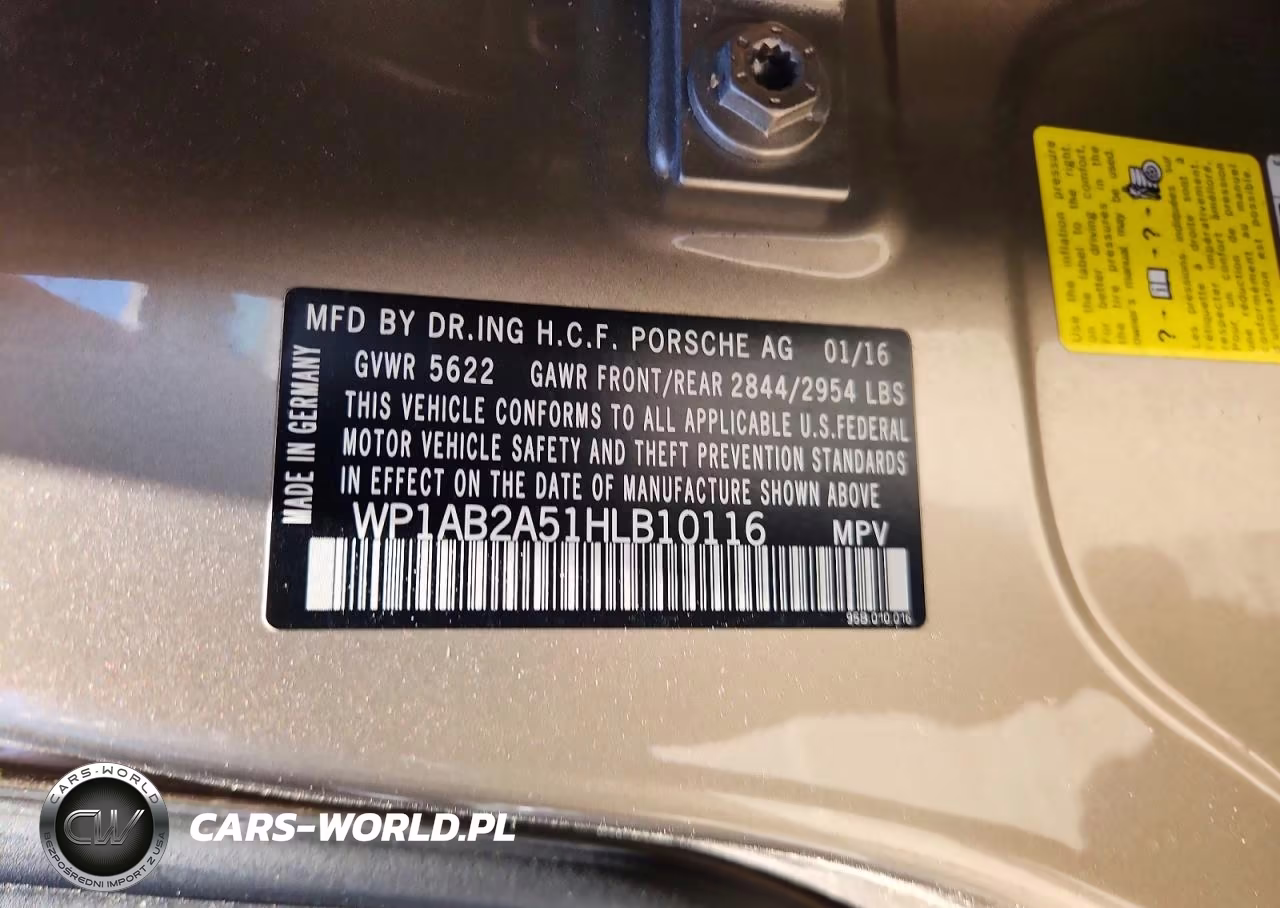 2017 Porsche Macan S VIN:WP1AB2A51HLB10116 - 13