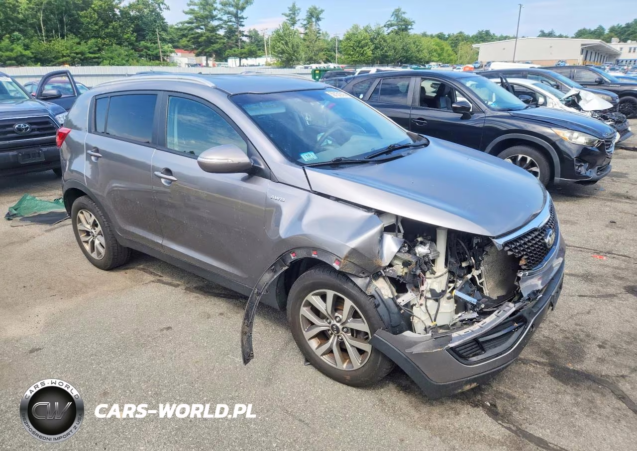 2015 Kia Sportage Lx VIN:KNDPBCAC1F7792890 - 4