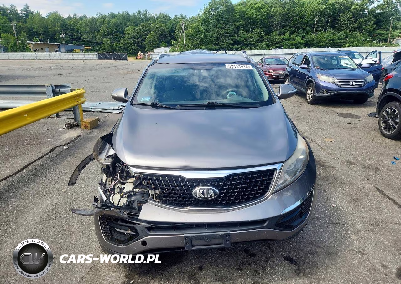 2015 Kia Sportage Lx VIN:KNDPBCAC1F7792890 - 5