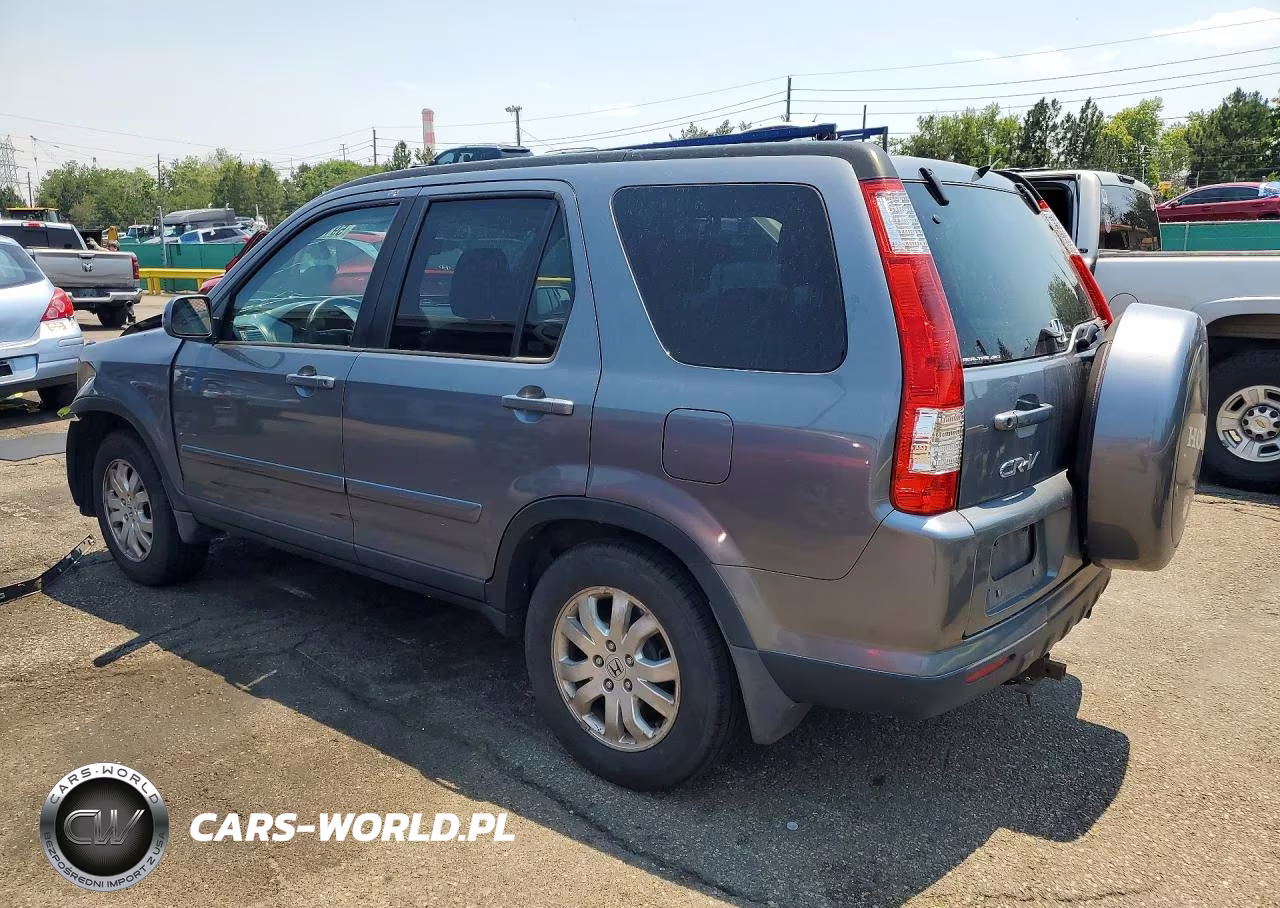 2006 Honda Cr-V Se VIN:SHSRD78966U401532 - 2