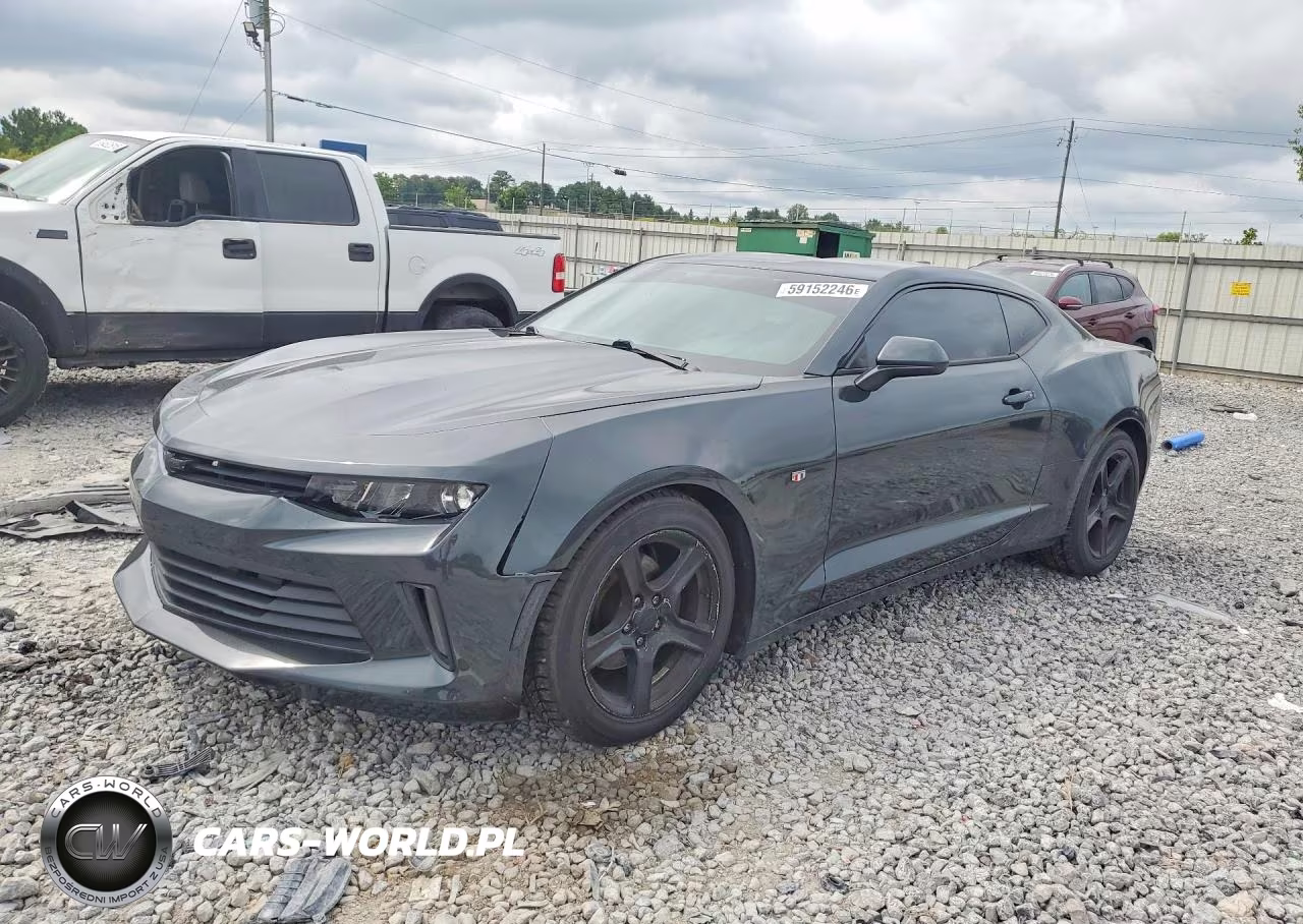 2017 Chevrolet Camaro Lt VIN:1G1FB1RS0H0114437 - 1