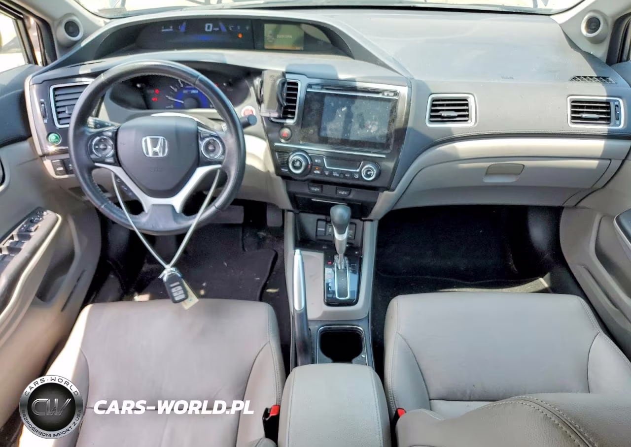 2015 Honda Civic Hybrid L VIN:19XFB4F32FE200178 - 8