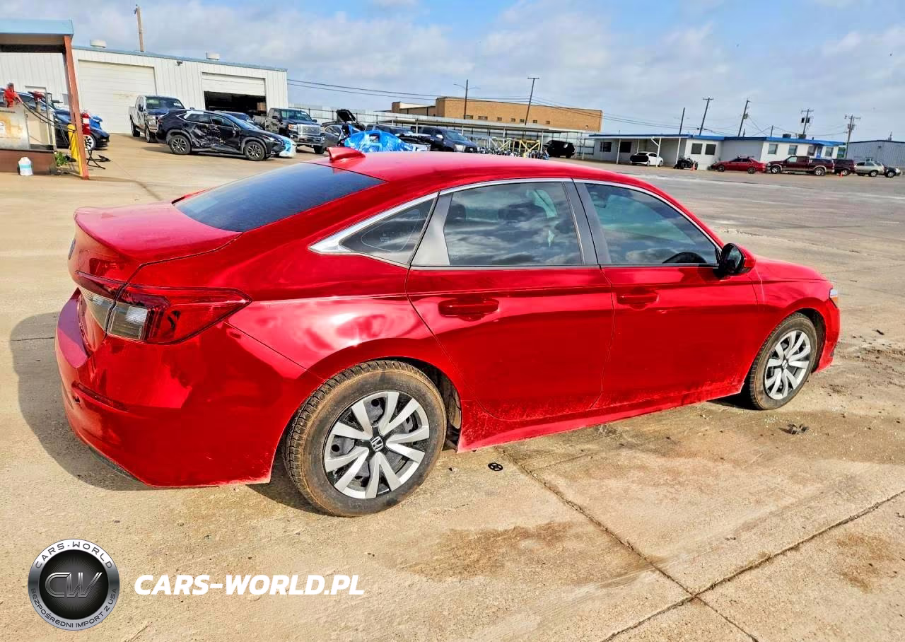 2022 Honda Civic Lx VIN:2HGFE2F23NH548014 - 3