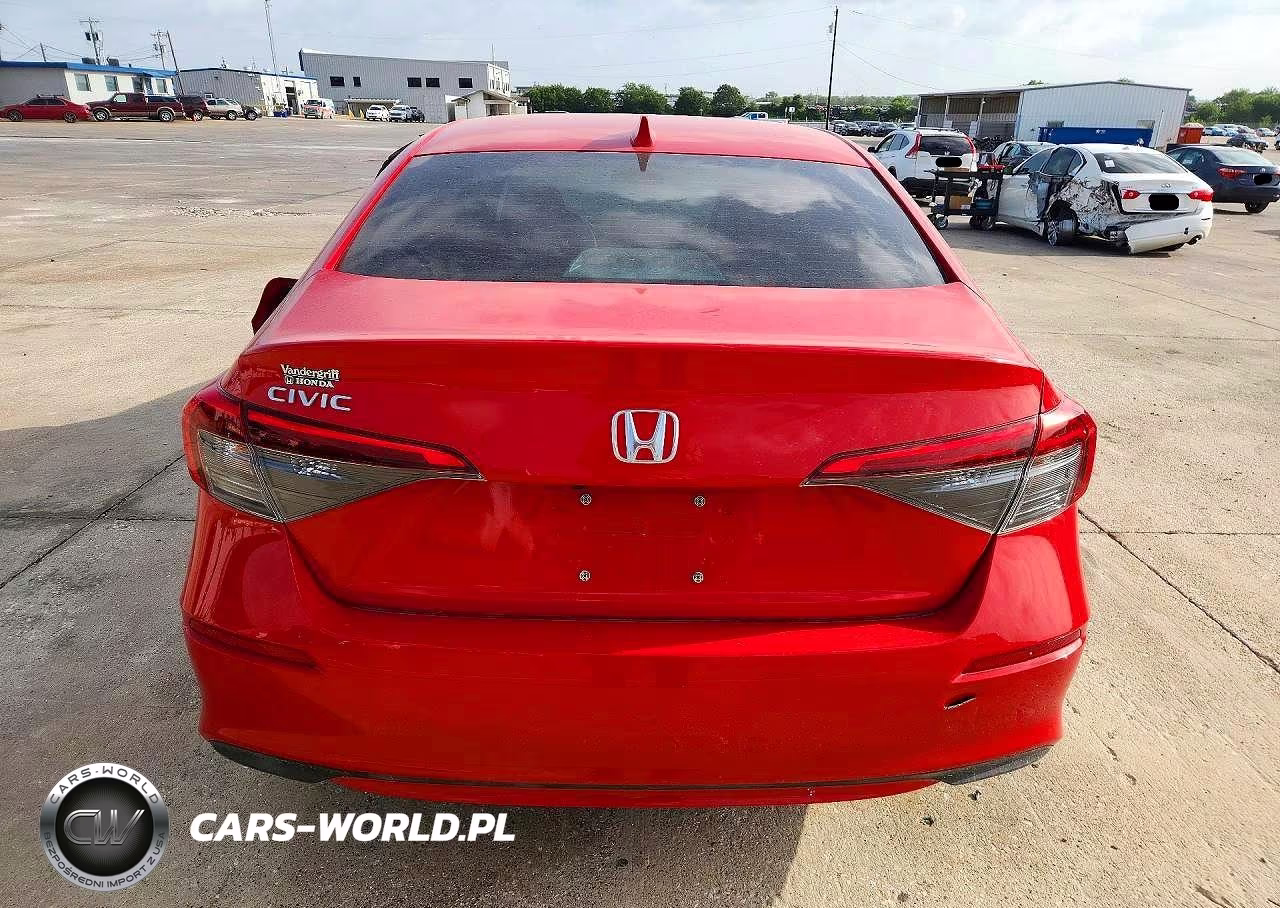 2022 Honda Civic Lx VIN:2HGFE2F23NH548014 - 6
