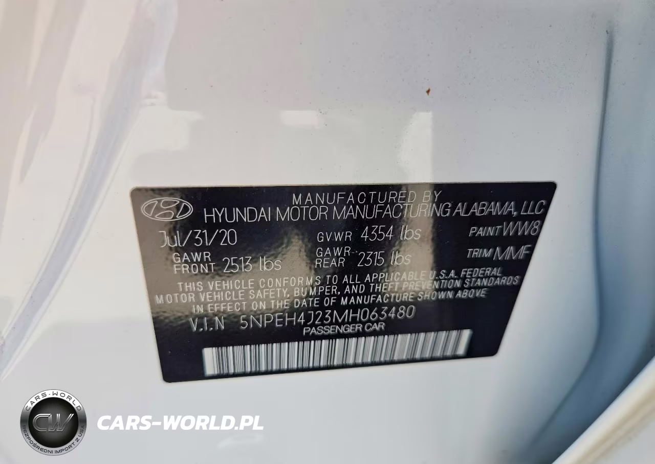 2021 Hyundai Sonata Limited VIN:5NPEH4J23MH063480 - 12