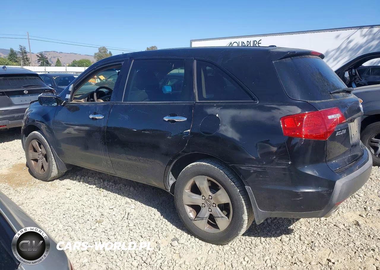 2009 Acura Mdx Sport VIN:2HNYD28869H512927 - 2