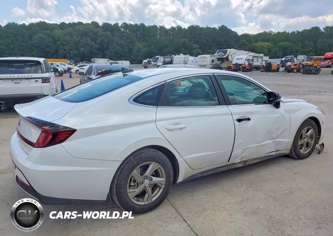 2022 Hyundai Sonata Se VIN:5NPEG4JA1NH135465 - 3