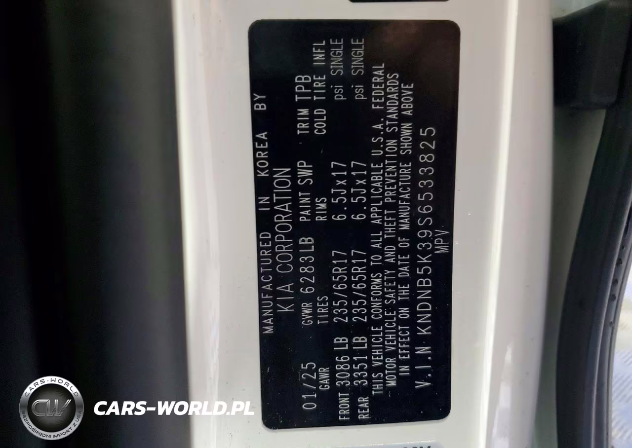 2025 Kia Carnival Lxs VIN:KNDNB5K39S6533825 - 14