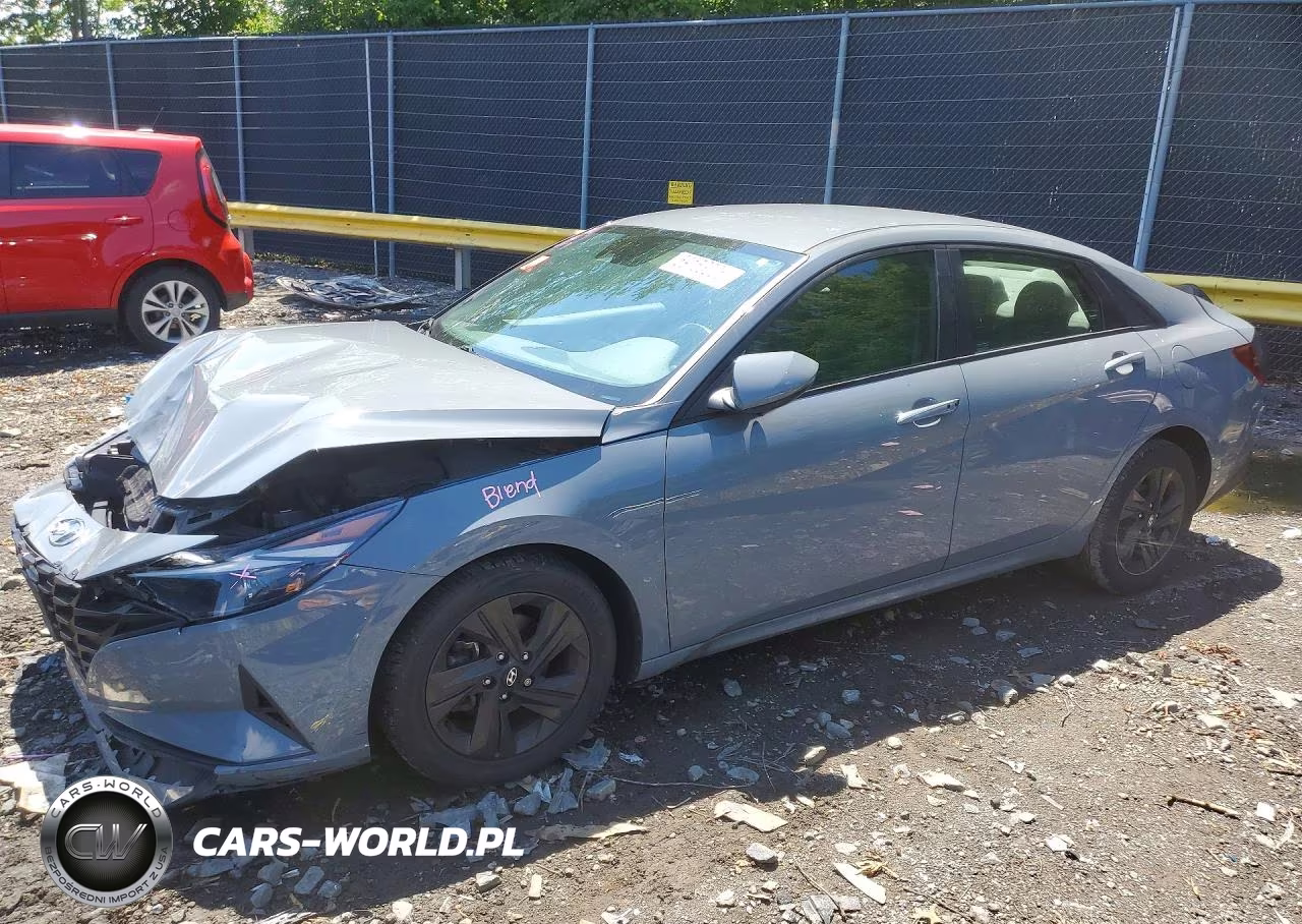 2021 Hyundai Elantra Sel VIN:KMHLM4AG3MU120325 - 1