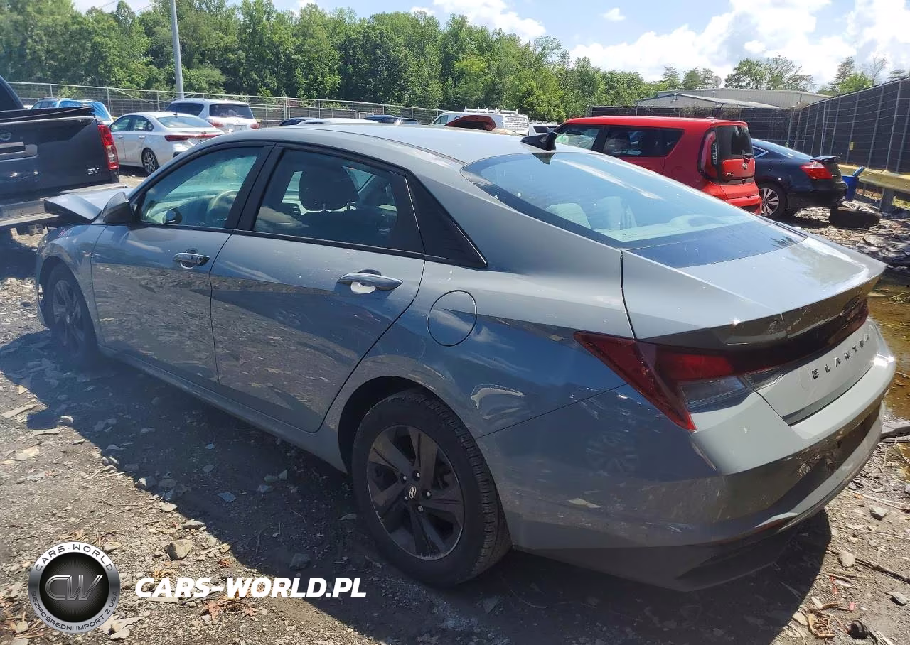 2021 Hyundai Elantra Sel VIN:KMHLM4AG3MU120325 - 2