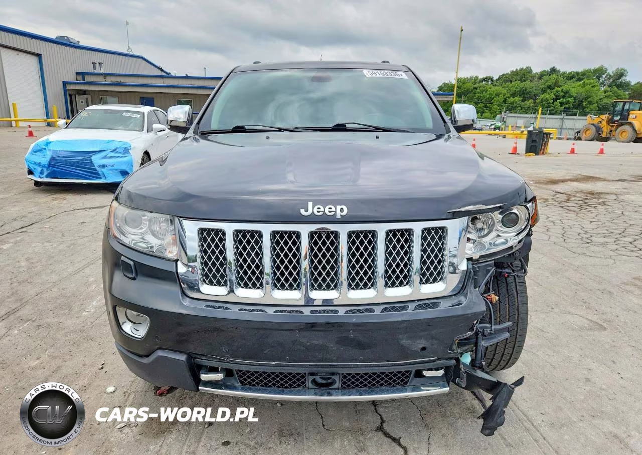 2013 Jeep Grand Cherokee Overland Summit VIN:1C4RJFCT1DC639330 - 5