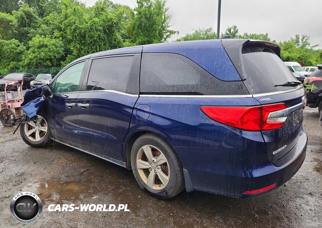 2019 Honda Odyssey Exl VIN:5FNRL6H7XKB059533 - 2