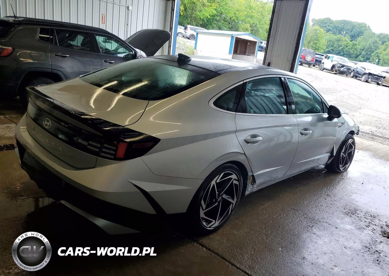 2024 Hyundai Sonata Sel VIN:KMHL14JAXRA393307 - 3
