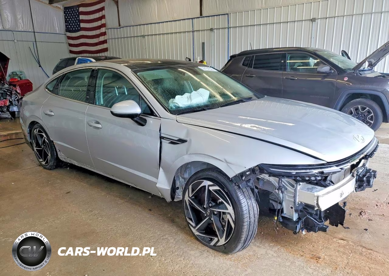 2024 Hyundai Sonata Sel VIN:KMHL14JAXRA393307 - 4