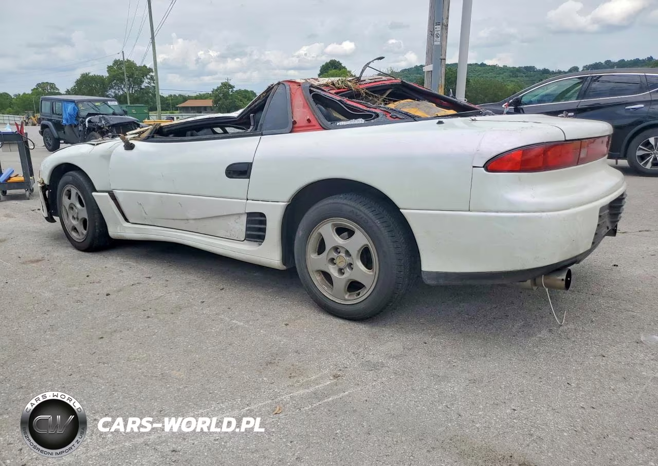 1991 Mitsubishi 3000 Gt VIN:JA3XD54B5MY027177 - 2
