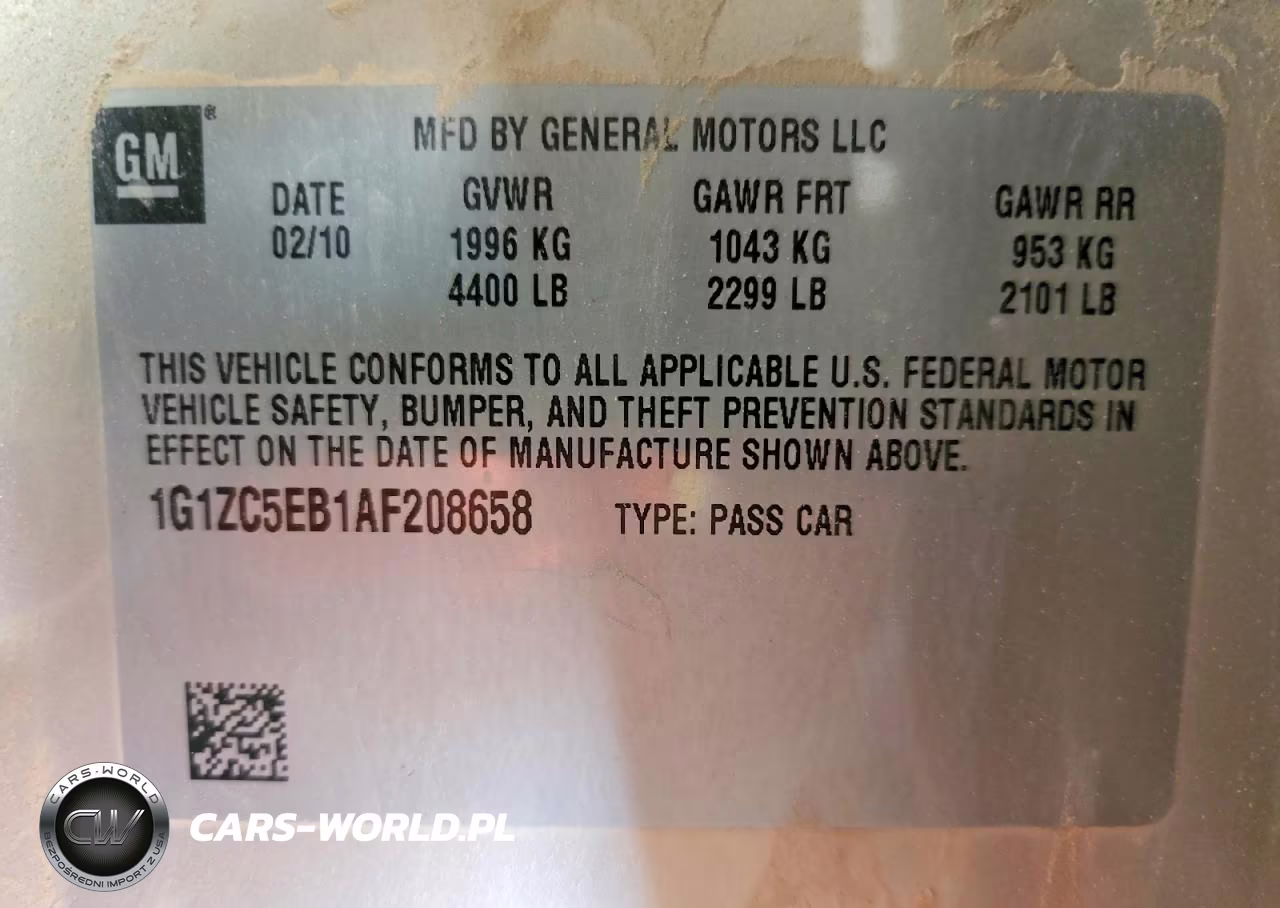 2010 Chevrolet Malibu 1Lt VIN:1G1ZC5EB1AF208658 - 12