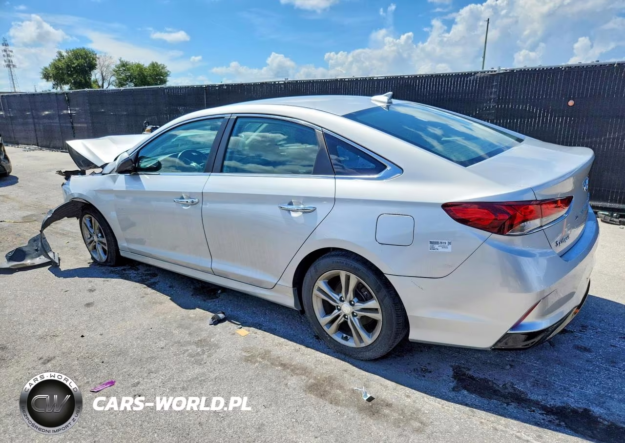 2019 Hyundai Sonata Sel VIN:5NPE34AF9KH761378 - 2