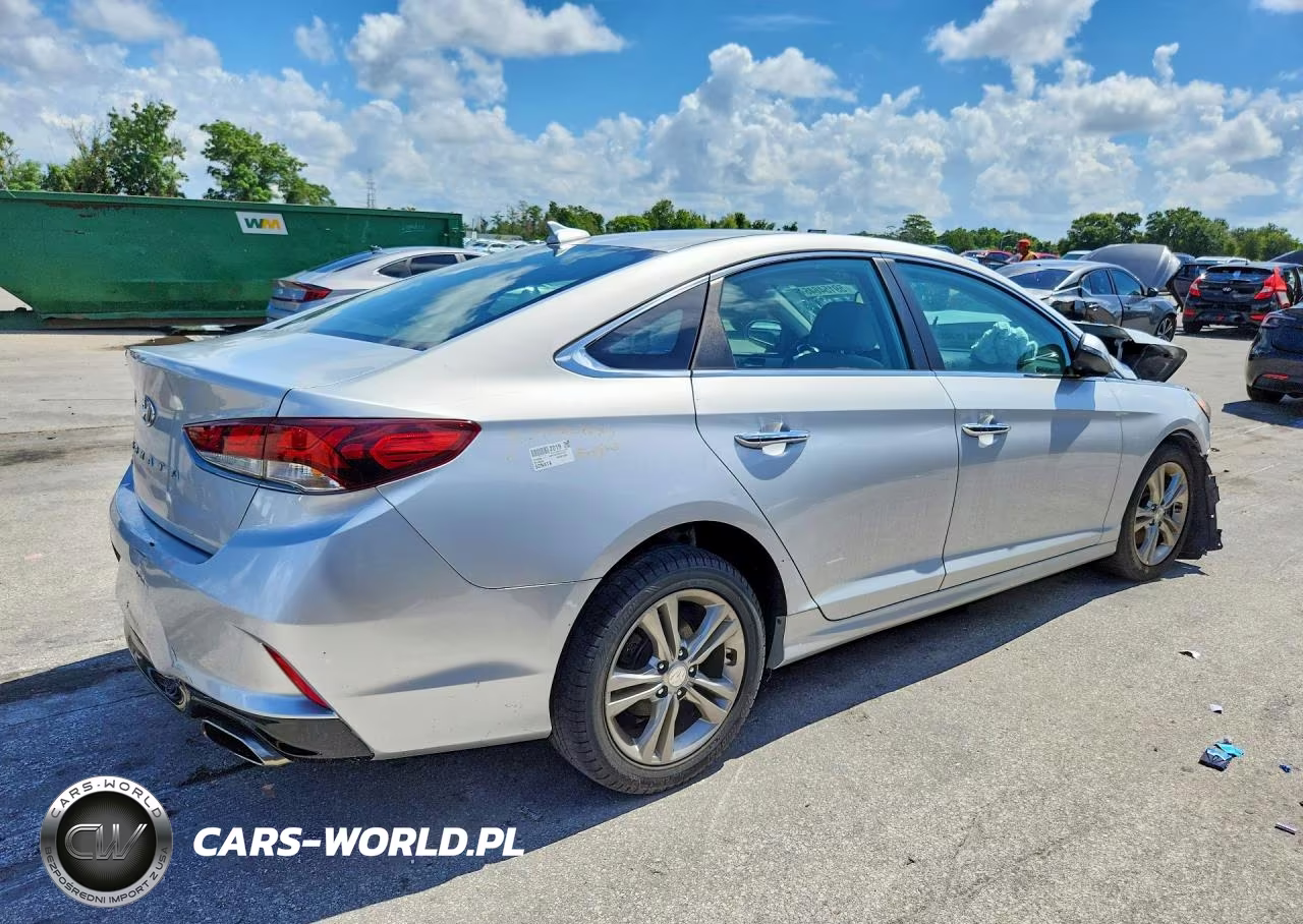 2019 Hyundai Sonata Sel VIN:5NPE34AF9KH761378 - 3