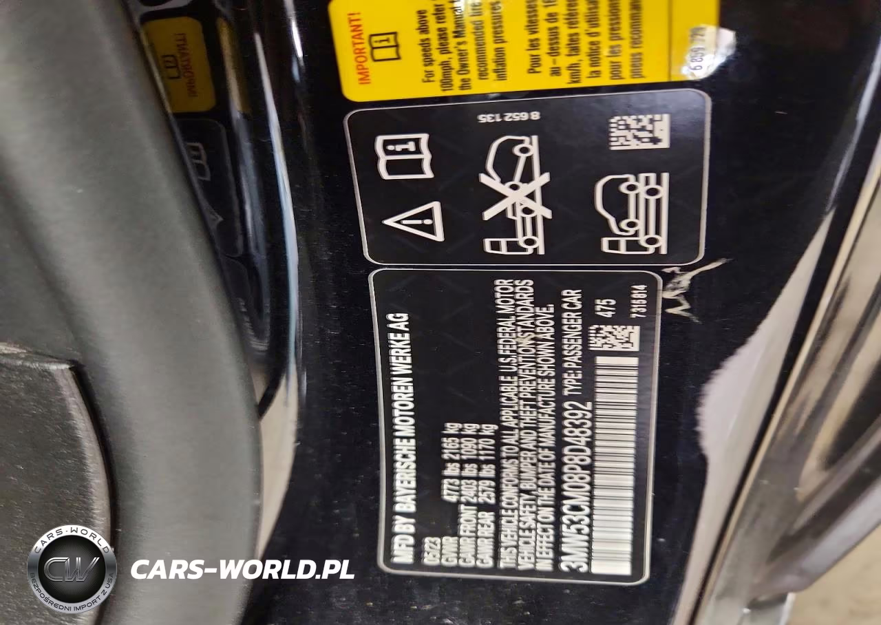 2023 BMW M240Xi VIN:3MW53CM08P8D48392 - 12