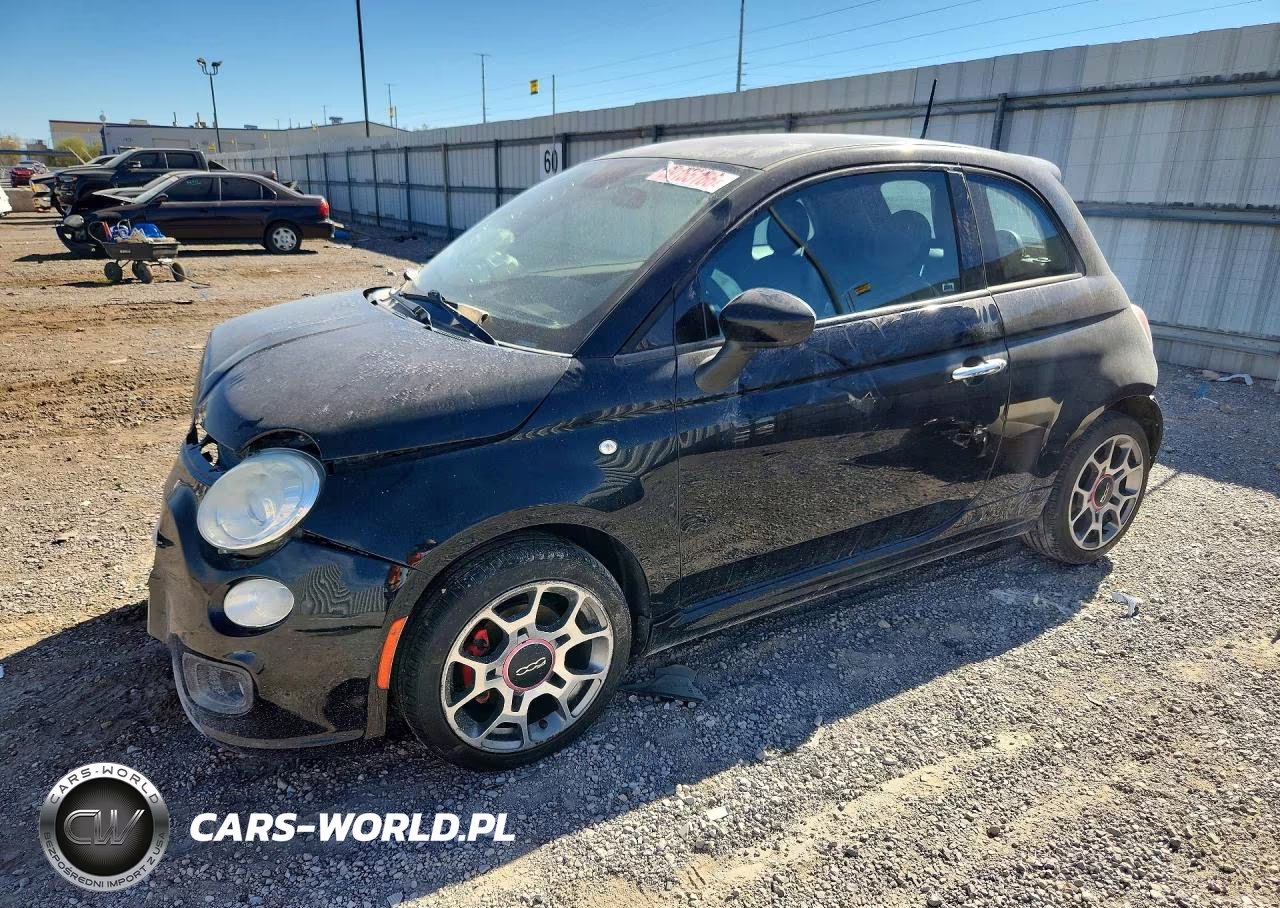 2015 Fiat 500 Sport VIN:3C3CFFBR2FT642729 - 1