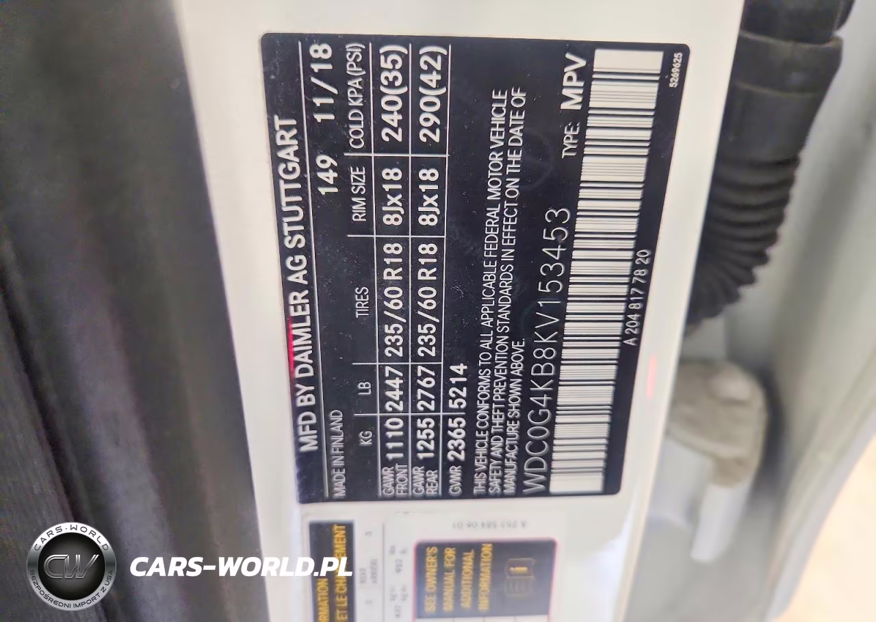 2019 Mercedes-Benz Glc 300 4Matic VIN:WDC0G4KB8KV153453 - 14