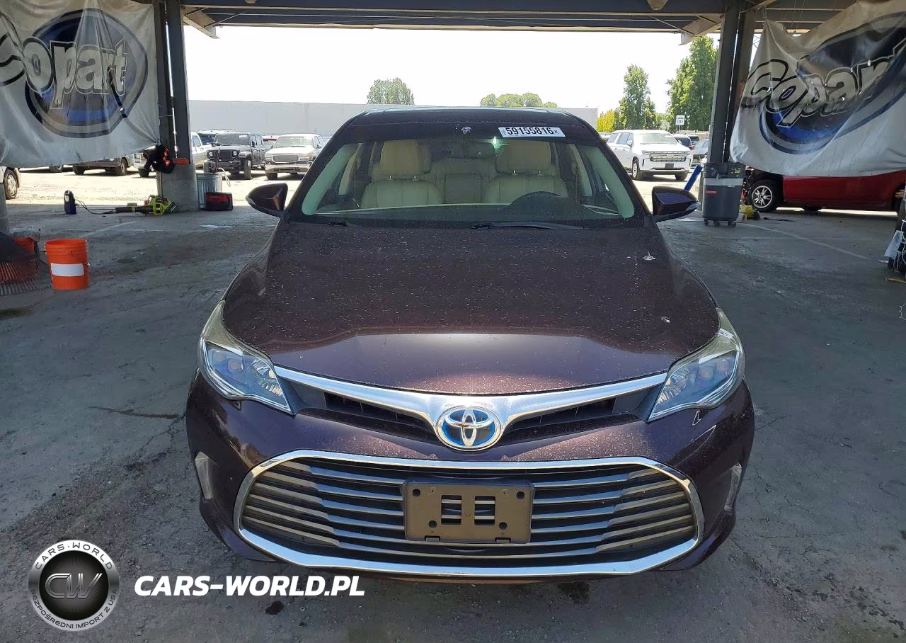 2016 Toyota Avalon Hybrid Xle Premium VIN:4T1BD1EB3GU052685 - 5