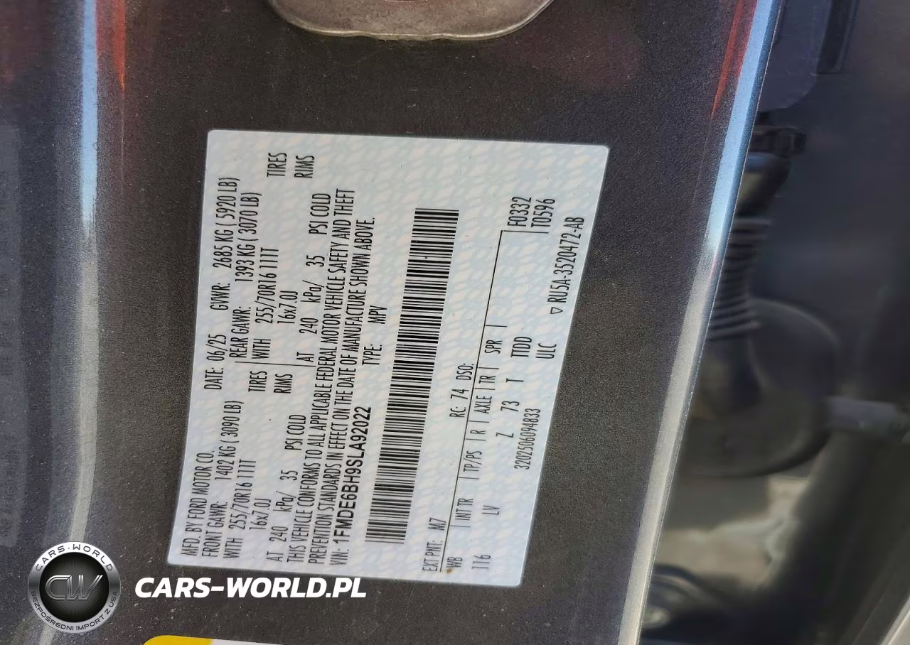2025 Ford Bronco VIN:1FMDE6BH9SLA92022 - 12