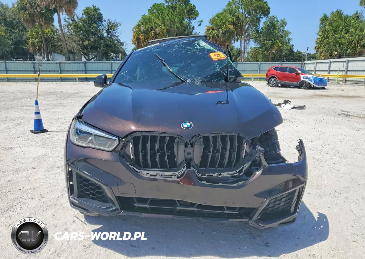 2022 BMW X6 xDrive40I VIN:5UXCY6C05N9L38113 - 5
