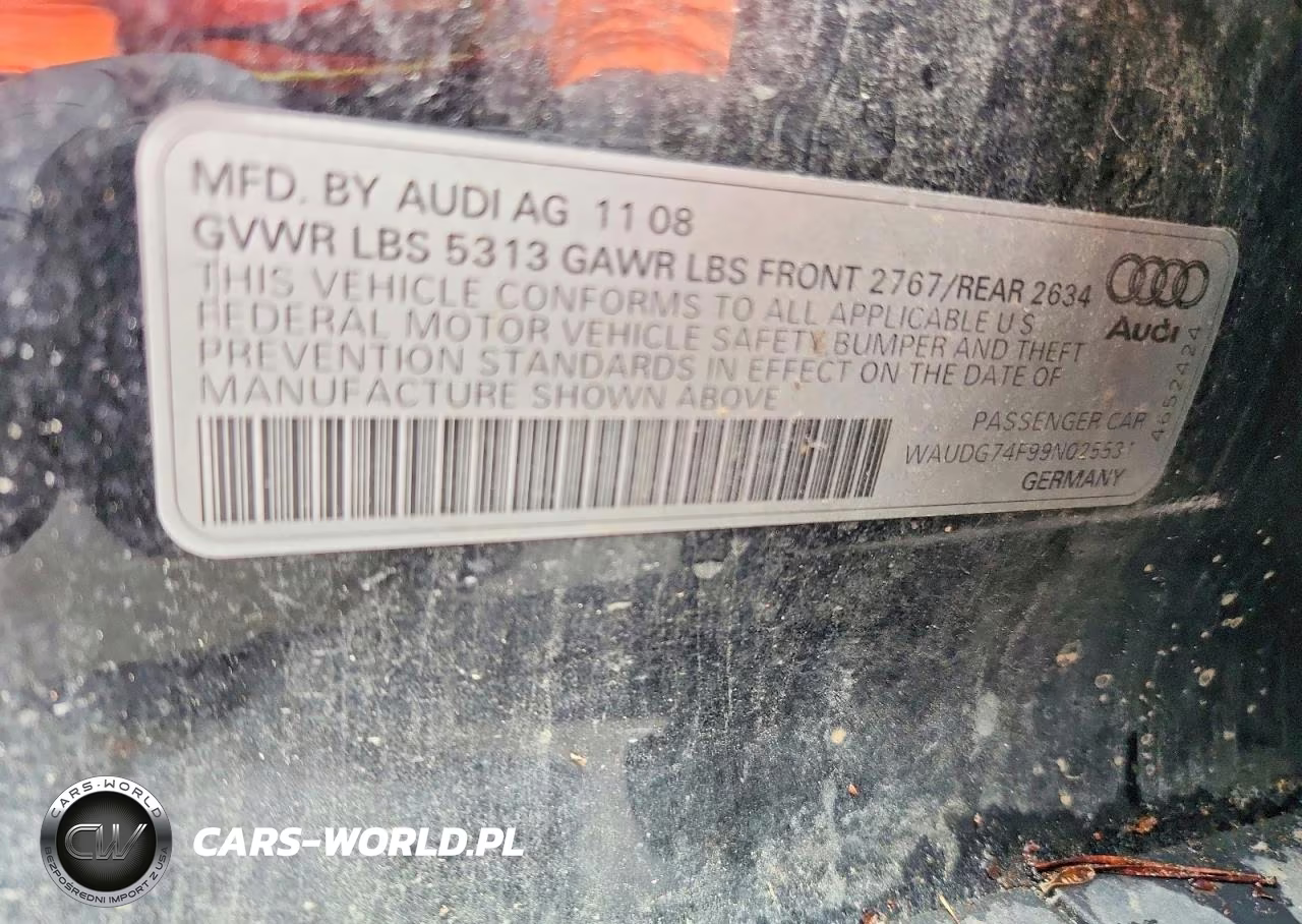 2009 Audi A6 Premium VIN:WAUDG74F99N025531 - 12