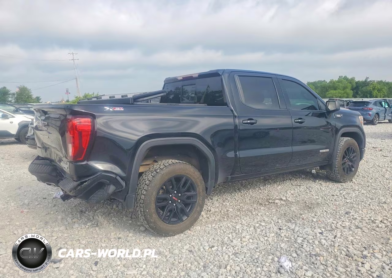 2021 GMC Sierra K1500 Elevation VIN:3GTU9CET4MG230024 - 3