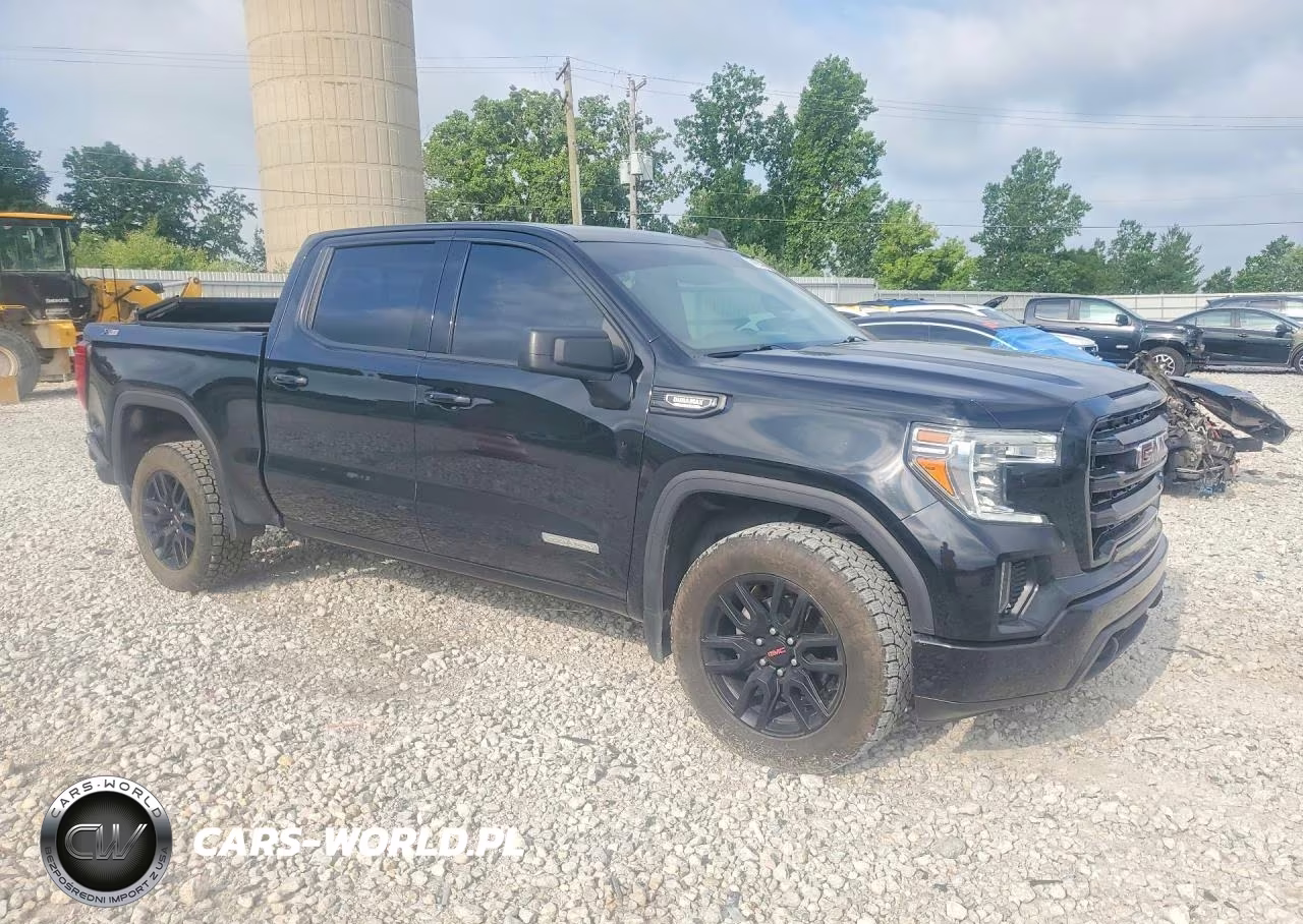 2021 GMC Sierra K1500 Elevation VIN:3GTU9CET4MG230024 - 4
