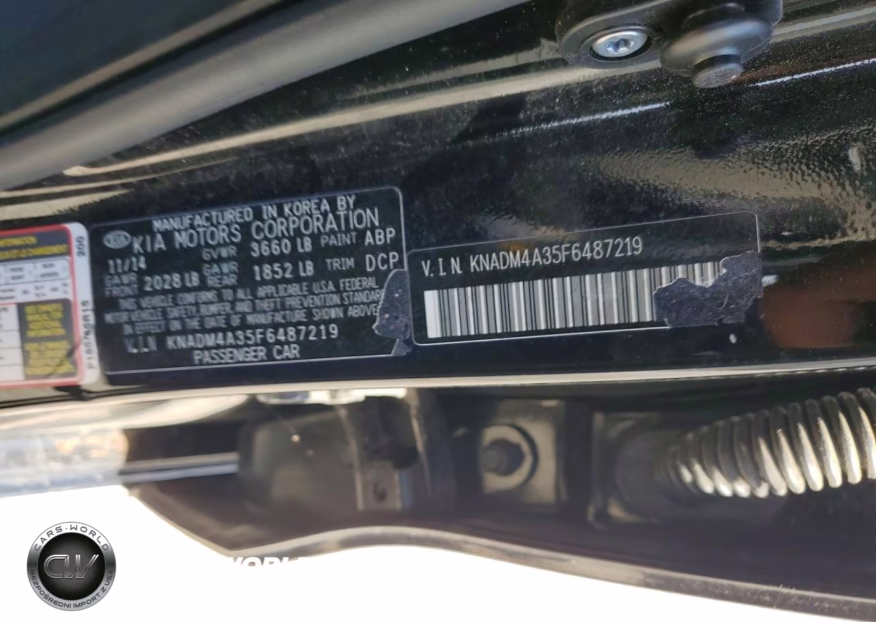 2015 Kia Rio Lx VIN:KNADM4A35F6487219 - 12