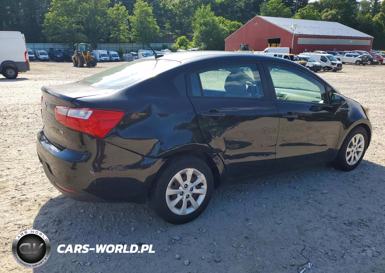 2015 Kia Rio Lx VIN:KNADM4A35F6487219 - 3
