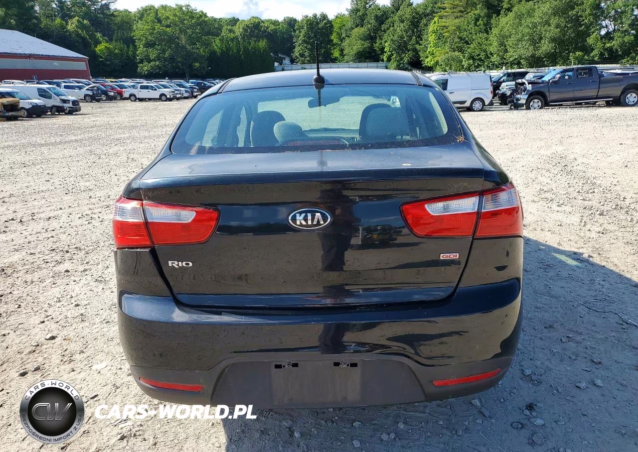 2015 Kia Rio Lx VIN:KNADM4A35F6487219 - 6