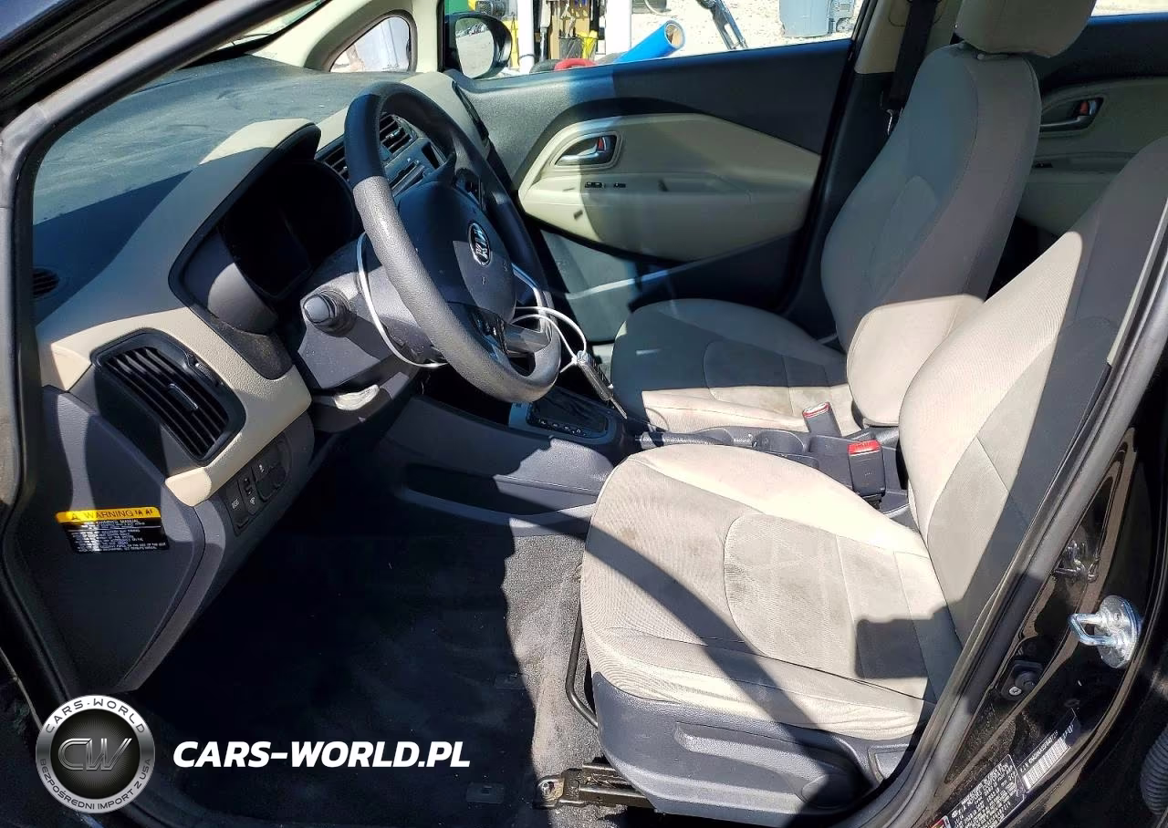 2015 Kia Rio Lx VIN:KNADM4A35F6487219 - 7